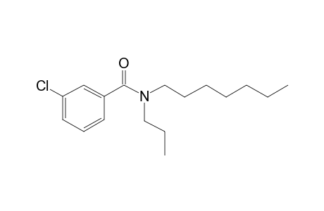 Benzamide, 3-chloro-N-propyl-N-heptyl-