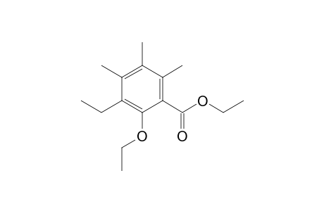 Ethyl-2-ethoxy-3-ethyl-4,5,6-trimethyl-benzoate