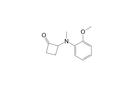 2-(N-(2-methoxyphenyl)-N-methylamino)cyclobutanone