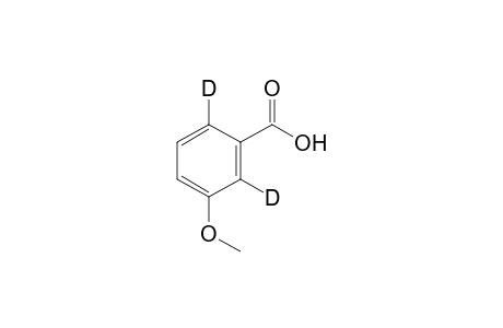 3-Methoxybenzoic-2,6-d2 acid