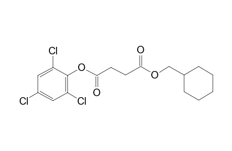 Succinic acid, cyclohexylmethyl 2,4,6-trichlorophenyl ester