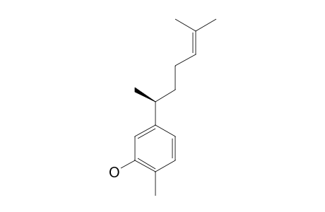 XANTHORRHIZOL;2-METHYL-5-(1,5-DIMETHYL-4-HEXENYL)-PHENOL