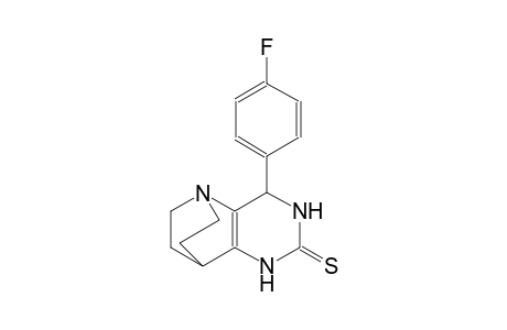 3-(4-fluorophenyl)-1,4,6-triazatricyclo[6.2.2.0~2,7~]dodec-2(7)-ene-5-thione
