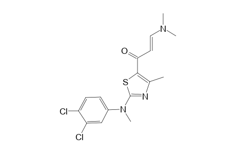 3-Dimethylamino-1-{2-[(3,4-dichloro-phenyl)-methylamino]-4-methyl-thiazol-5-yl}-prop-2-en-1-one