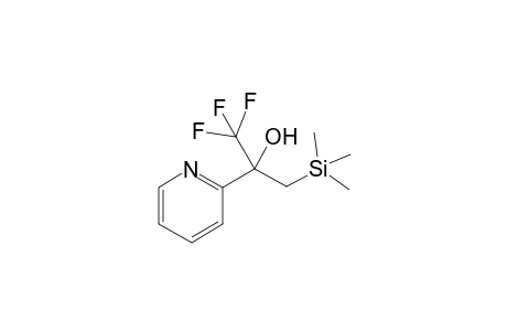 1,1,1-Trifluoro-2-(pyridin-2-yl)-3-(trimethylsilyl)propan-2-ol