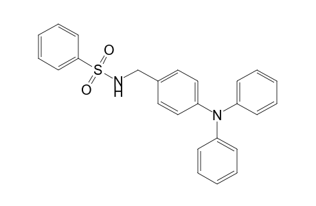 Benzenesulfonamide, N-[[4-(diphenylamino)phenyl]methyl]-