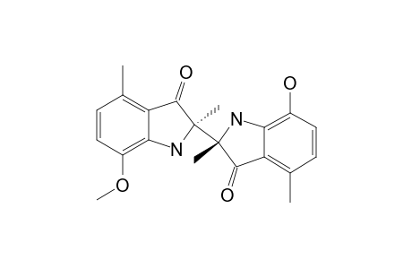 7-Hydroxy-7'-methoxy-Peronatin B