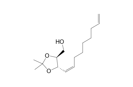 (2S,3S,4Z)-2,3-(Isopropylidenedioxy)dodeca-4,11-dien-1-ol