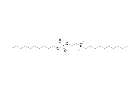 DECANAMINIUM,N-ETHYL-2-[[HYDROXY-(DECYLOXY)-PHOSPHINYL]-OXY]-N,N-DIMETHYL-INNER-SALT