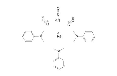 Rhenium, dicarbonyltris(dimethylphenylphosphine)(isocyanato)-, stereoisomer