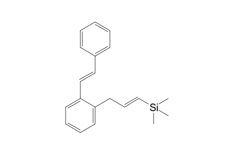 (1E)-3-{2-[(E)-2-Phenylvinyl]phenyl}-1-(trimethylsilyl)prop-1-ene