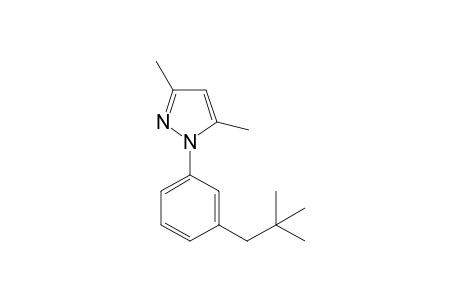 3,5-Dimethyl-1-(3-neopentylphenyl)-1H-pyrazole