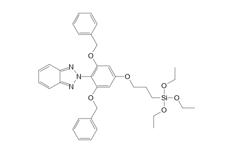 2-[2,6-BIS-(BENZYLOXY)-4-[3-(TRIETHOXYSILYL)-PROPOXY]-PHENYL]-2H-1,2,3-BENZOTRIAZOLE