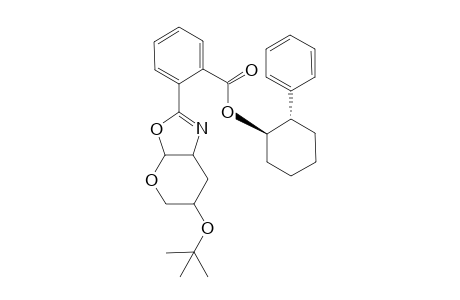 6-Isobutoxy-2-[2-(2-phenylcyclohexyloxycarbonyl)phenyl]tetrahydro-2H-pyrano[3,2-d]oxazoline