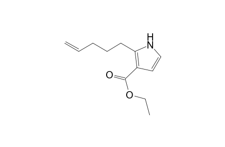 Ethyl 2-(pent-4-en-1-yl)-1H-pyrrole-3-carboxylate