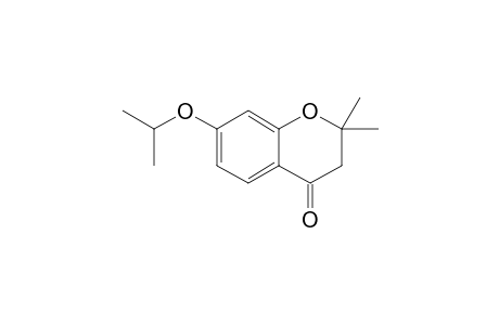 7-Isopropoxy-2,2-dimethyl-4-chromanone