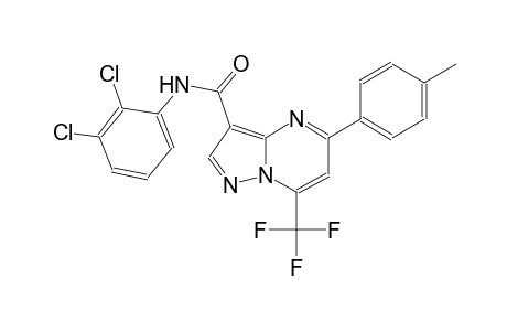 pyrazolo[1,5-a]pyrimidine-3-carboxamide, N-(2,3-dichlorophenyl)-5-(4-methylphenyl)-7-(trifluoromethyl)-