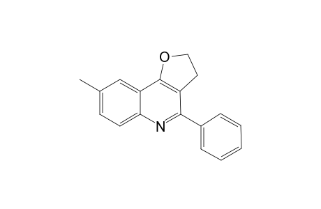 2,3-Dihydro-8-methyl-4-phenylfuro[3,2-c]quinoline