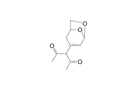 1-(Diacetylmethyl)-6,8-dioxabicyclo[4.2.1(4,7)]oct-2-ene