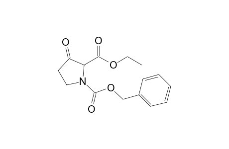 Ethyl N-(benzoxycarbonyl)-3-oxopyrrolidine-2-carboxylate