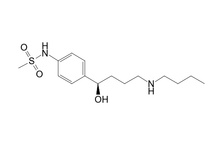 (R)-N-[4-[4-(Butylamino)-1-hydroxybutyl]phenyl]methanesulfonamide