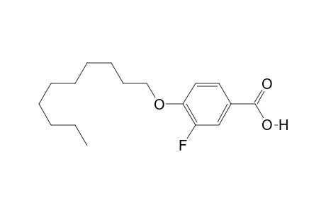 4-decoxy-3-fluorobenzoic acid
