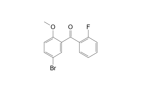 (5-bromo-2-methoxyphenyl)(2-fluorophenyl)methanone