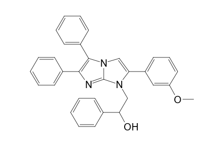1H-Imidazo[1,2-a]imidazole-1-ethanol, 2-(3-methoxyphenyl)-.alpha.,5,6-triphenyl-