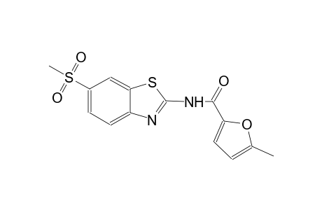 5-methyl-N-[6-(methylsulfonyl)-1,3-benzothiazol-2-yl]-2-furamide