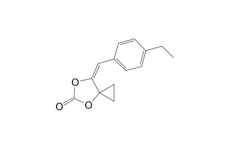 7-(4-Ethylbenzylidene)-4,6-dioxa-5-carbonyl-spiro[2,4]-heptane