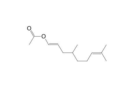 1,7-Nonadien-1-ol, 4,8-dimethyl-, acetate, (E)-(.+-.)-