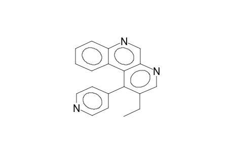 4-(PYRID-4-YL)-3-ETHYL-5,6-BENZO-1,7-NAPHTHYRIDINE