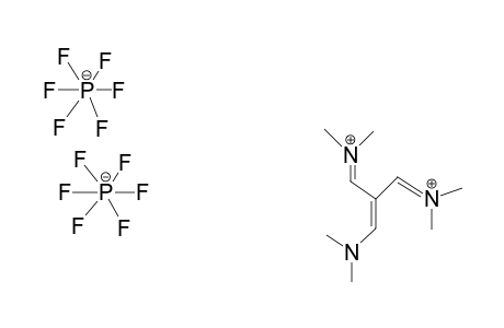[3-dimethylamino-2-(dimethylazaniumylidenemethyl)prop-2-enylidene]-dimethylazanium dihexafluorophosphate