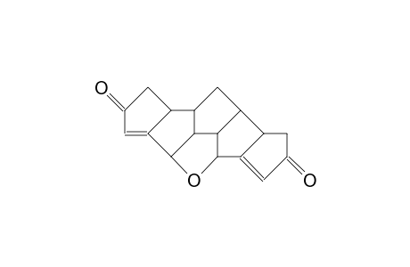 3b,4a,7,7a,7b,7c,7D,8,8a,8b-Decahydro-1H-4-oxa-dipentaleno(1,2,3-cd:1',2',3'-gh)pentalene-2,6-dione