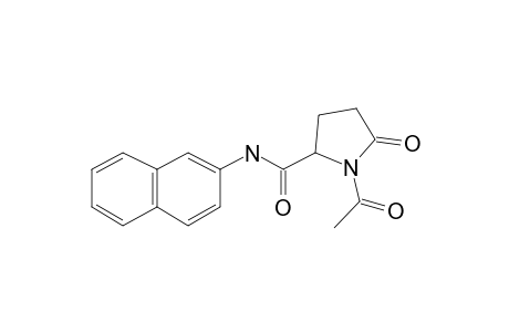 N-Naphthalen-2-yl-5-oxoprolinamide, N'-acetyl