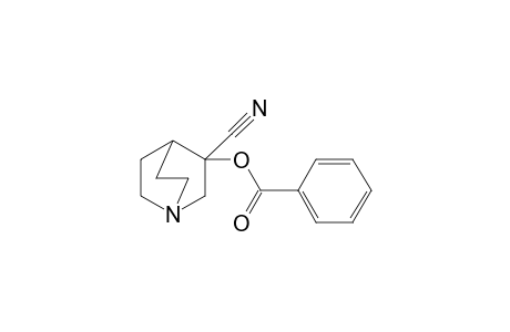 Benzoic acid, 1-cyanoquinuclidin-1-yl ester