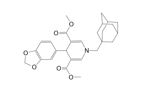 1-(1-adamantylmethyl)-4-(1,3-benzodioxol-5-yl)-4H-pyridine-3,5-dicarboxylic acid dimethyl ester