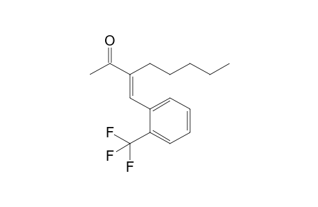 (E)-3-(2-(trifluoromethyl)benzylidene)octan-2-one