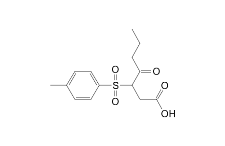 4-Oxo-3-tosylheptanoic acid