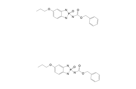 2-(Benzylcarbamato)-2,3-dihydro-5-propoxy-1H-(1,3,2)-benzodiazaphosphole - 2-Oxide