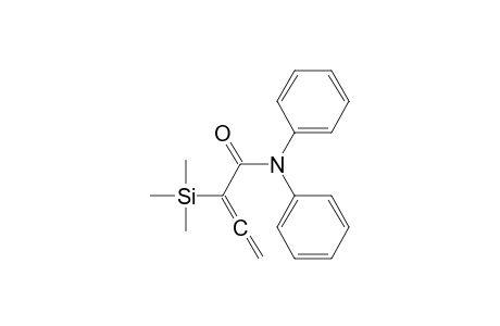 2,3-Butadienamide, N,N-diphenyl-2-(trimethylsilyl)-