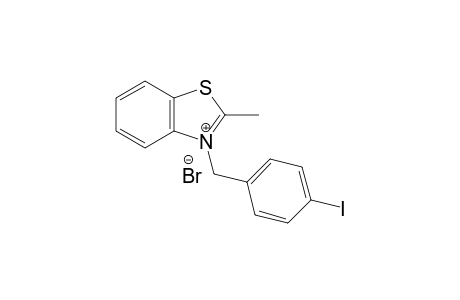 3-(4-Iodobenzyl)-2-methylbenzo[d]thiazol-3-iumbromide