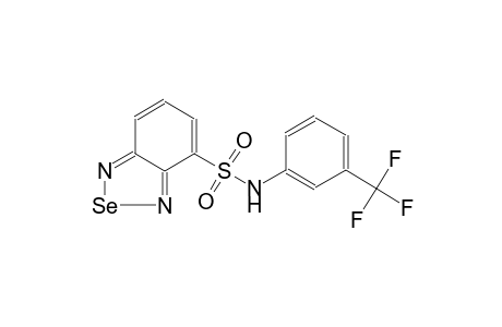 N-[3-(trifluoromethyl)phenyl]-2,1,3-benzoselenadiazole-4-sulfonamide