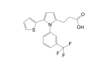 3-[5-(2-thienyl)-1-[3-(trifluoromethyl)phenyl]pyrrol-2-yl]propanoic acid