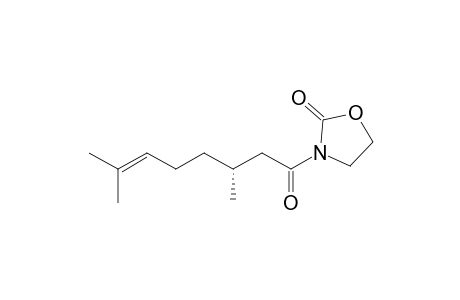 (R)-(+)-3-(3,7-Dimethyloct-6-enoyl)oxazolidin-2-one