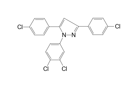 3,5-bis(4-chlorophenyl)-1-(3,4-dichlorophenyl)-1H-pyrazole