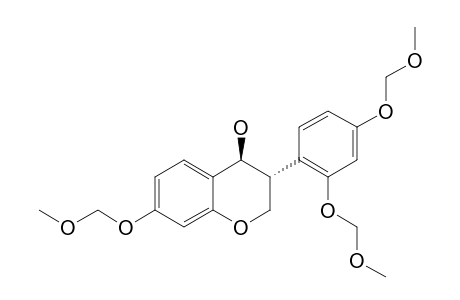 (+/-)-TRANS-3-[2,4-BIS-(METHOXYMETHOXY)-PHENYL]-3,4-DIHYDRO-7-(METHOXYMETHOXY)-2H-1-BENZOPYRAN-4-OL