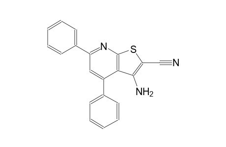 3-amino-4,6-diphenylthieno[2,3-b]pyridine-2-carbonitrile