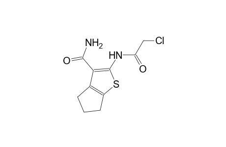 2-[(chloroacetyl)amino]-5,6-dihydro-4H-cyclopenta[b]thiophene-3-carboxamide