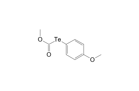 Methyl (4-methoxyphenyl)tellanylformate